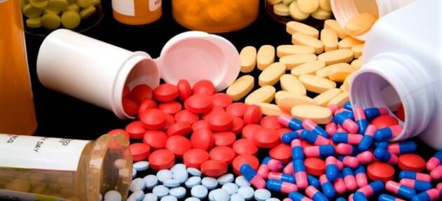 Antibiotikų, rekomenduojamų prostatitui, sąrašas