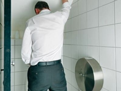 Dažnas noras šlapintis vyrams, sergantiems prostatitu